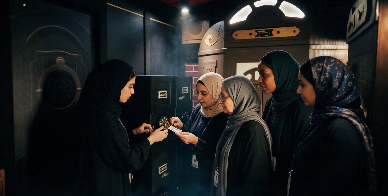 فعاليات الشركات وبناء الفريق في غرف الهروب