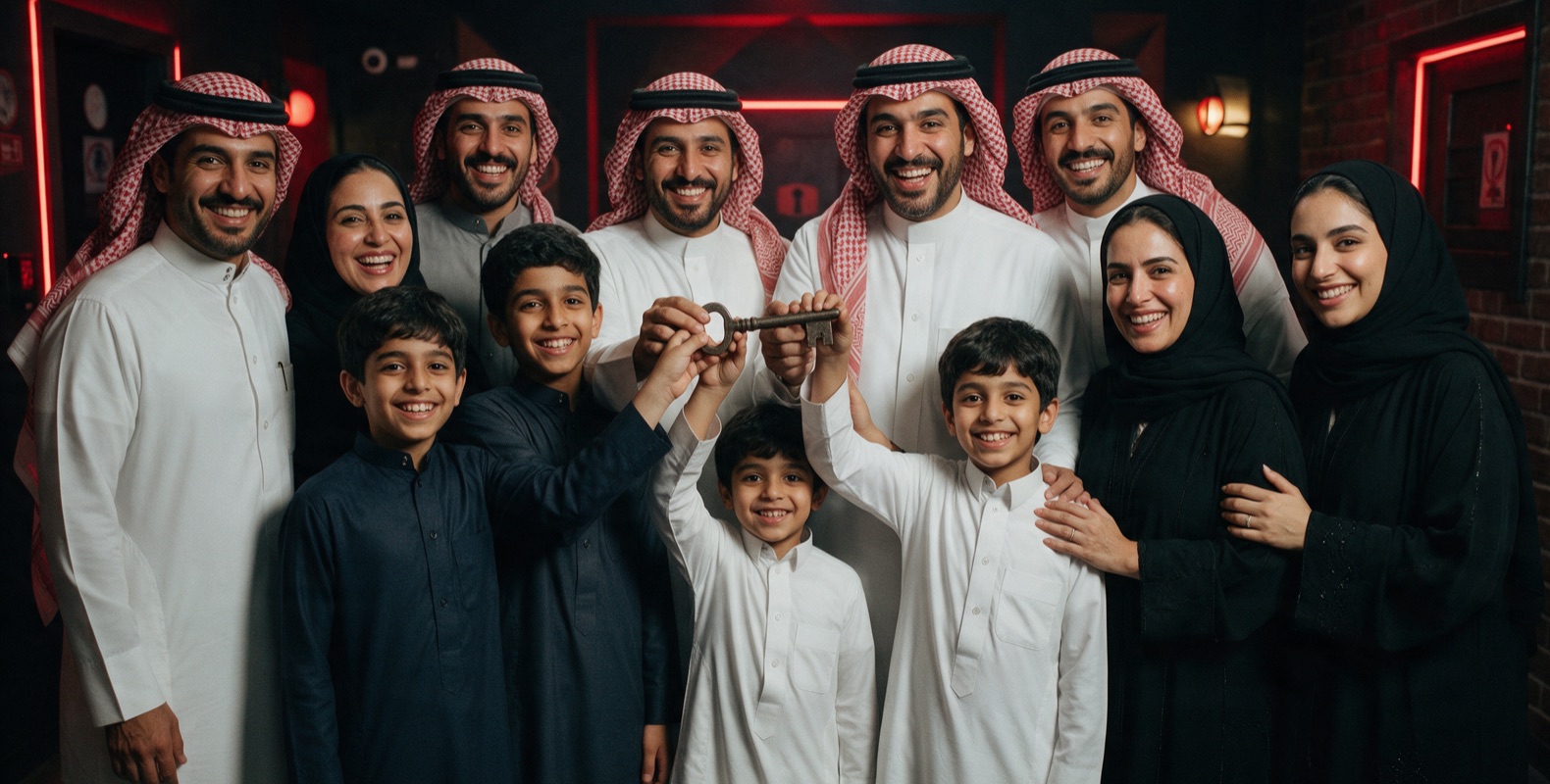 فعاليات عائلية في غرف الهروب
